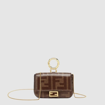 펜디 여성 슈퍼 미니 체인 백 - Fendi Womens Super Mini Chain Bag - feb15236x