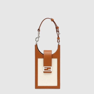 펜디 여성 바게트 폰 홀더 크로스백 - Fendi Womens Baguette Phone Holder Crossbody Bag - feb15249x