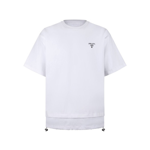 프라다 남성 라운드 반팔티 - Prada Mens Round Tshirt - prc14363x