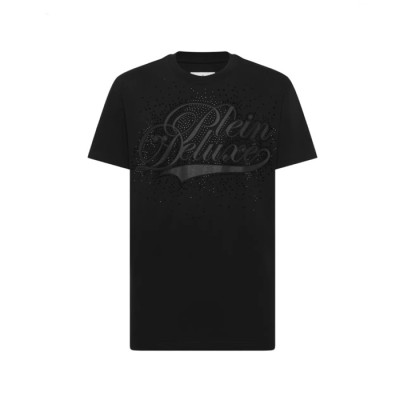 필립플레인 남성 라운드 반팔티 - Philipp-plein Mens Round Tshirt - phc14365x