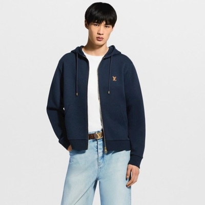 루이비통 남성 집업 후드티 - Louis vuitton Mens Zip-up Hooded - lvc14367x