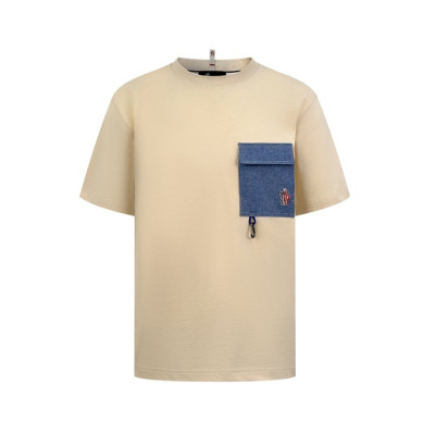 몽클레어 남성 라운드 반팔 티셔츠 - Moncler Mens Round Tshirt - moc14408x