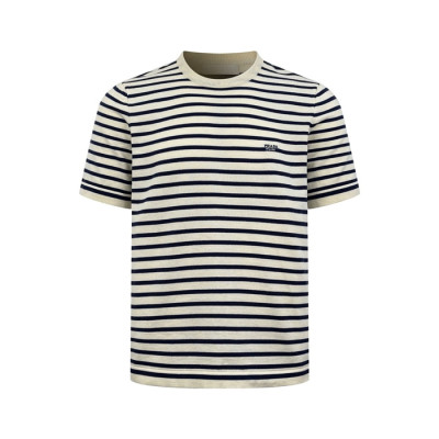 프라다 남성 라운드 반팔티 - Prada Mens Round Tshirt - prc14411x