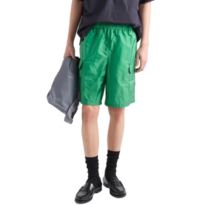 프라다 남성 삼각 로고 쇼츠 - Prada Mens Casual Shorts - prc14490x
