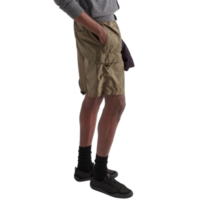 프라다 남성 삼각 로고 쇼츠 - Prada Mens Casual Shorts - prc14491x