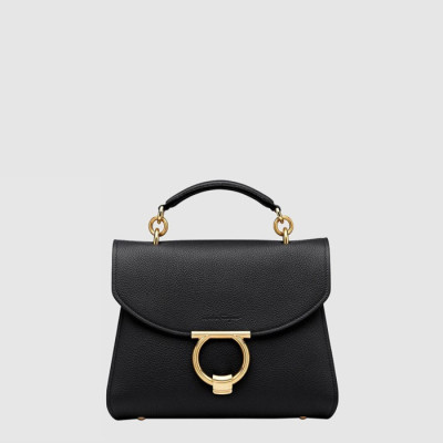 페라가모 여성 마고 간치니 탑핸들 백 - Ferragamo Womens Margo Gancini Top Handle Bag - feb15374x