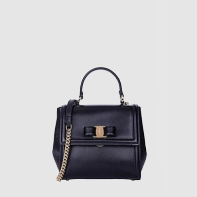 페라가모 여성 간치니 탑핸들 백 - Ferragamo Womens Gancini Top Handle Bag - feb15376x
