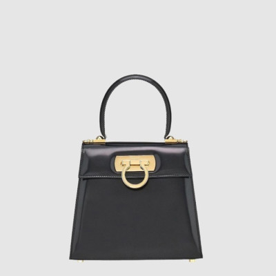 페라가모 여성 아이코닉 탑핸들 백 스몰 - Ferragamo Womens Iconic Top Handle Bag Small - feb15381x