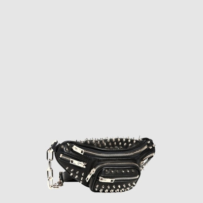 알렉산더 왕 여성 미니 아티카 스터드 힙색 - Alexander Wang Womens Attica Fanny Pack - alb15412x