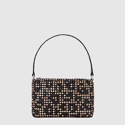 알렉산더 왕 여성 호피 큐빅 스퀘어 백 - Alexander Wang Womens Leopard Cubic Zirconia Square Bag - alb15419x