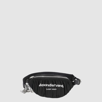 알렉산더 왕 여성 미니 러치드 아티카 패니 팩 - Alexander Wang Womens Mini Ruched Attica Fanny Pack - alb15425x
