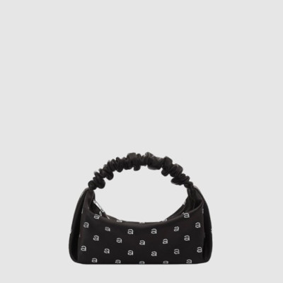 알렉산더 왕 여성 핫픽스 스크런치 미니 백 - Alexander Wang Womens Hotfix Scrunchie Mini Bag - alb15441x