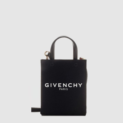 지방시 여성 로고 미니 토트백 - Givenchy Womens Logo Mini Tote Bag - gib15470x