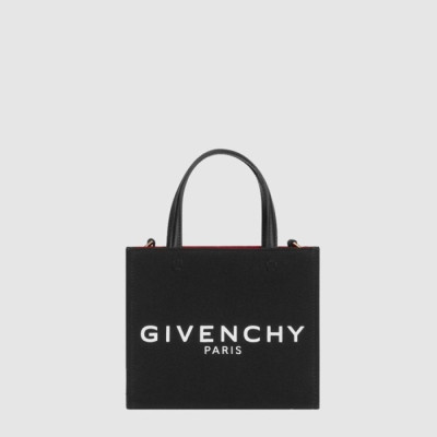 지방시 여성 캔버스 미니 G 토트 백 - Givenchy Womens Canvas Mini G Tote Bag - gib15483x
