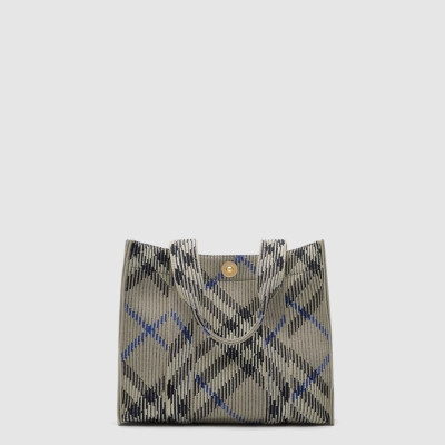 버버리 여성 미니 체크 토트  - Burberry Womens Mini Check Tote - bub15511x