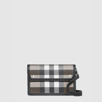 버버리 여성 체크 크로스 백 - Burberry Womens Check Crossbody Bag - bub15514x