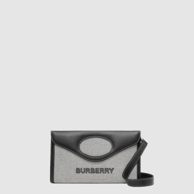 버버리 여성 캔버스 폴드오버 백 - Burberry Womens Canvas Foldover Bag - bub15522x