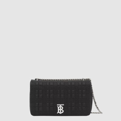 버버리 여성 롤라 미듐 퀄팅 숄더 백 - Burberry Womens Lola Medium Quilted Shoulder Bag - bub15578x