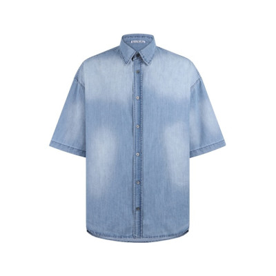 아크네 남성 클래식 반팔 셔츠 - Acne Studios Mens Classic Shirts - anc14507x