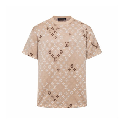 루이비통 남성 라운드 반팔티 - Louis vuitton Mens Round Tshirt - lvc14515x