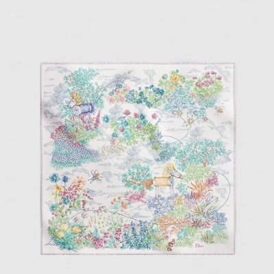 디올 여성 스퀘어 스카프 - Dior Womens Square Scarf - acc7213x