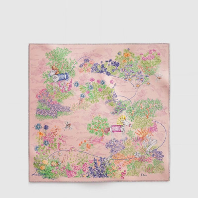 디올 여성 스퀘어 스카프 - Dior Womens Square Scarf - acc7214x