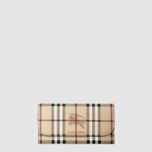 버버리 여성 헤이마켓 체크 지갑 - Burberry Womens Haymarket Check Wallet - buw436x