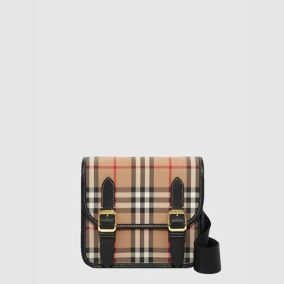 버버리 여성 체크 크로스 백 - Burberry Womens Check Crossbody Bag - bub15630x