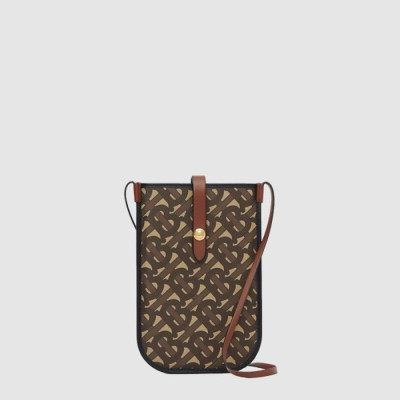 버버리 여성 앤 TB 폰 케이스 미니 백 - Burberry Womens Ann TB Phone Case Mini Bag - bub15640x