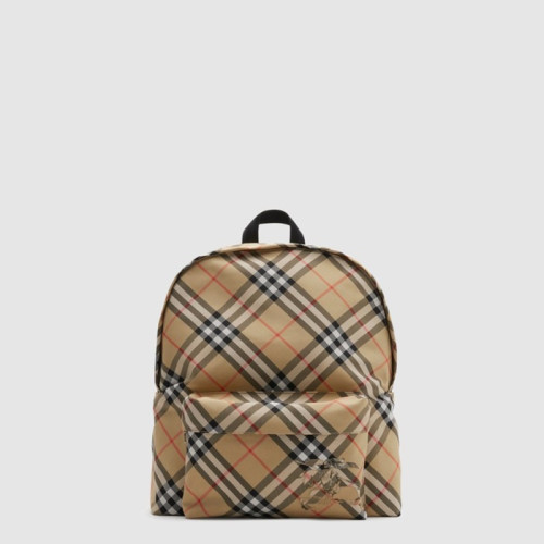 버버리 여성 체크 백팩 - Burberry Womens Check Backpack - bub15651x