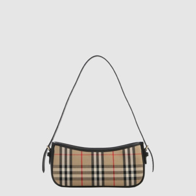 버버리 여성 빈티지 체크 호보 숄더 백 - Burberry Womens Vintage Check Hobo Shoulder Bag - bub15670x