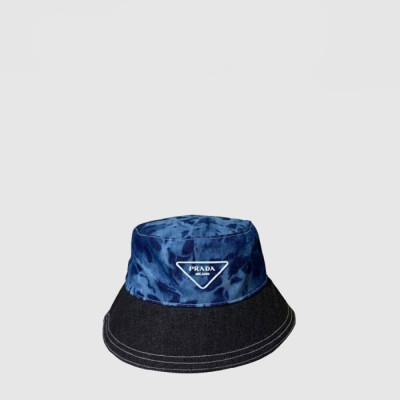 프라다 남성 캐쥬얼 벙거지 - Prada Mens Bucket Hat - acc7331x