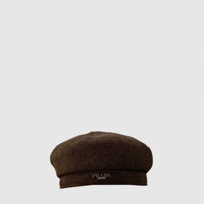 프라다 남/녀 캐쥬얼 베레모 - Prada Unisex Casual Beret - acc7344x