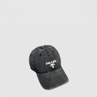 프라다 남/녀 베이스볼 캡 - Prada Unisex Baseball Cap - acc7347x