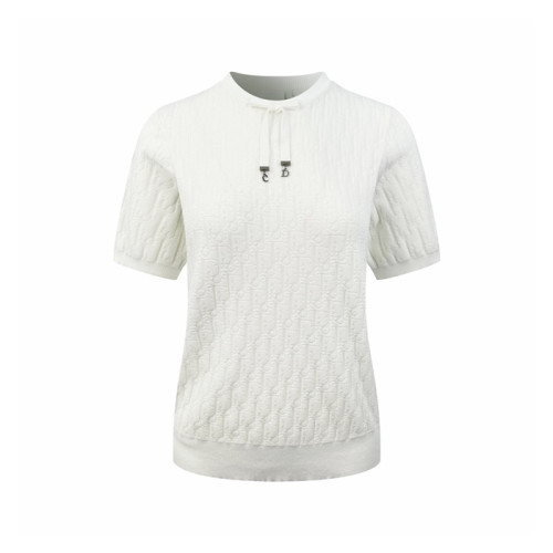 디올 여성 오블리크 반팔티 - Dior Womens Oblique Tshirt - dic14643x