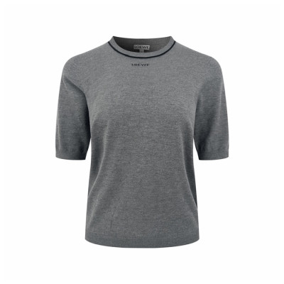 로에베 여성 라운드 반팔티 - Loewe Womens Round Tshirt - loc14657x