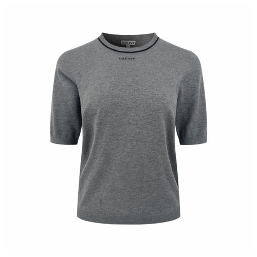 로에베 여성 라운드 반팔티 - Loewe Womens Round Tshirt - loc14657x