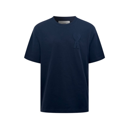 아미 남성 오버사이즈 티셔츠 - Ami Mens Oversized Tshirt - amc14682x