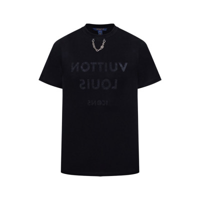 루이비통 남성 라운드 반팔티 - Louis vuitton Mens Short-sleeved Tshirt - lvc14690x