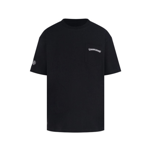 크롬하츠 남성 라운드 반팔티 - Chrom Hearts Mens Round Tshirt - chc14698x