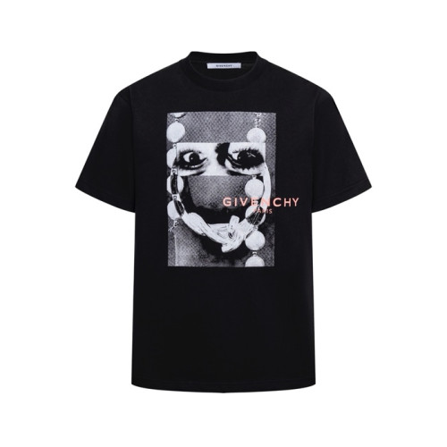지방시 남성 라운드 반팔티 - Givenchy Mens Round Tshirt - gic14717x