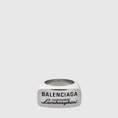발렌시아가 남성 오토모빌리 람보르기니 시그넷 링 - Balenciaga Mens Automobili Lamborghini Signet Ring - acc7401x