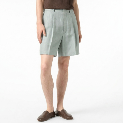 로로피아나 남성 베이직 쇼츠 - Loro Piana Mens Shorts - lpc14740x