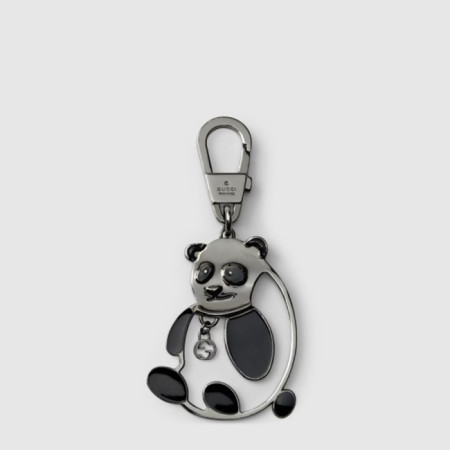구찌 남/녀 인터로킹 G 판다 키체인 - Gucci Unisex Interlocking G Panda Keychain - acc7446x