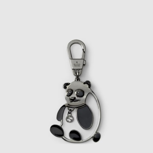 구찌 남/녀 인터로킹 G 판다 키체인 - Gucci Unisex Interlocking G Panda Keychain - acc7446x