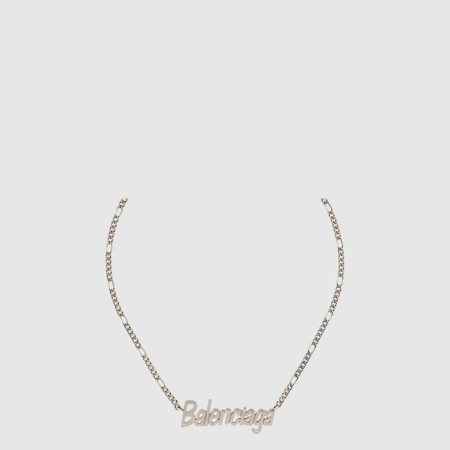 발렌시아가 남성 이니셜 디자인 네크리스 - Balenciaga Mens Initial Design Necklace - acc7513x