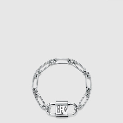 티파니 여성 라지 더블 락 브레이슬릿 - Tiffany & Co Womens Large Double Lock Bracelet - acc7538x