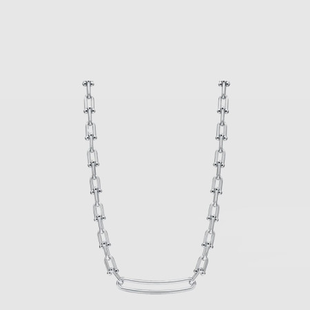 티파니 남/녀 일롱게이티드 링크 네크리스 - Tiffany Unisex Elongated Link Necklace - acc7546x
