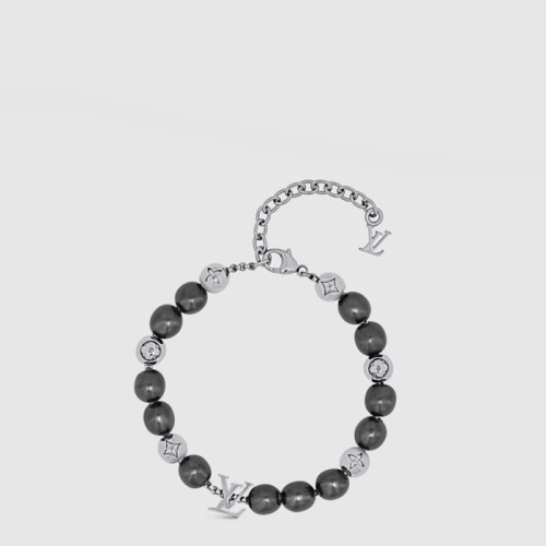 루이비통 남/녀 모노그램 펄 팔찌 - Louis vuitton Unisex Monogram Pearl Bracelet - acc7581x