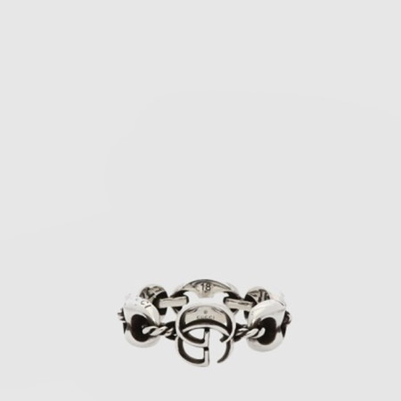 구찌 남/녀 인터로킹 G 반지 - Gucci Unisex Interlocking G Ring - acc7613x
